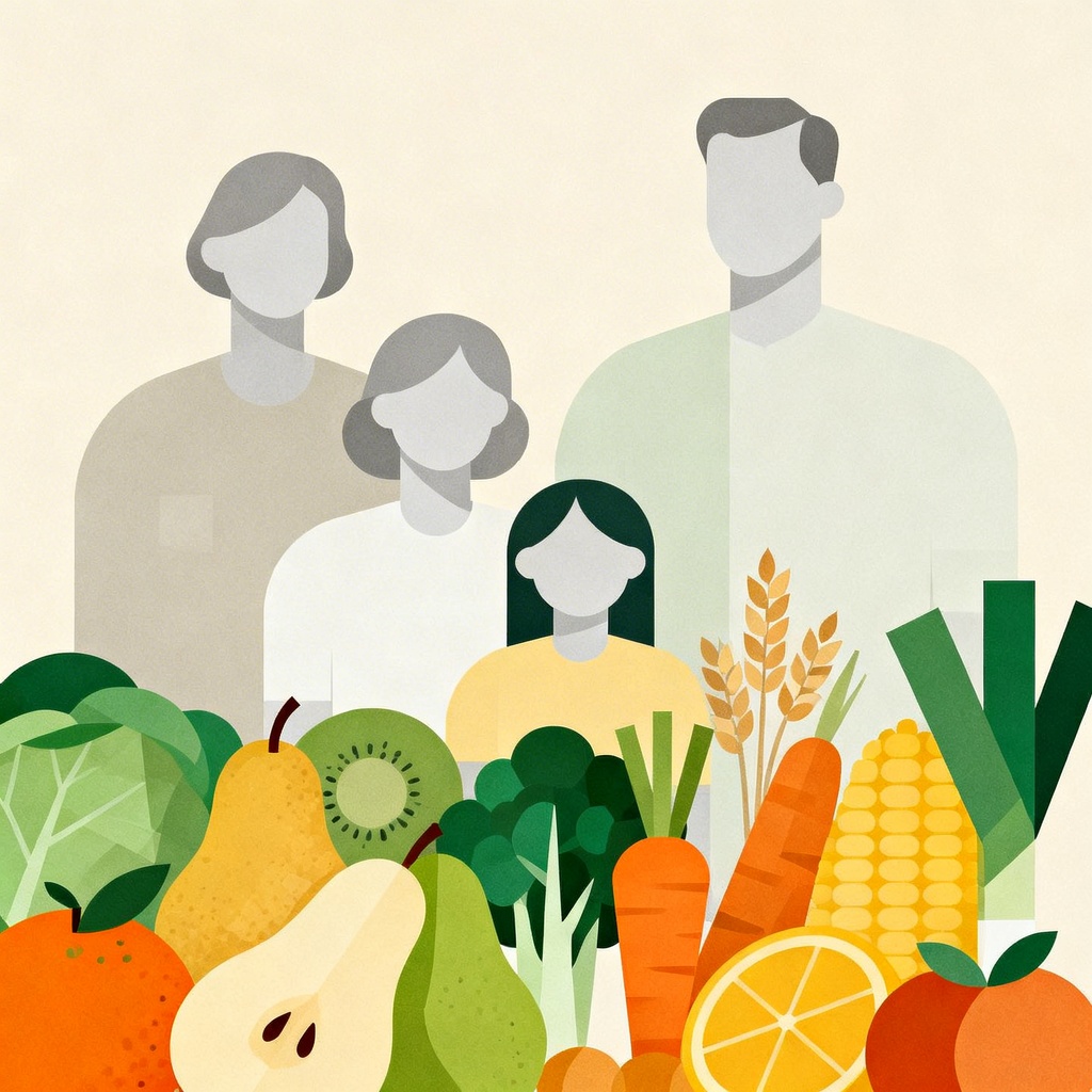 Korzyści zdrowej diety dla całej rodziny